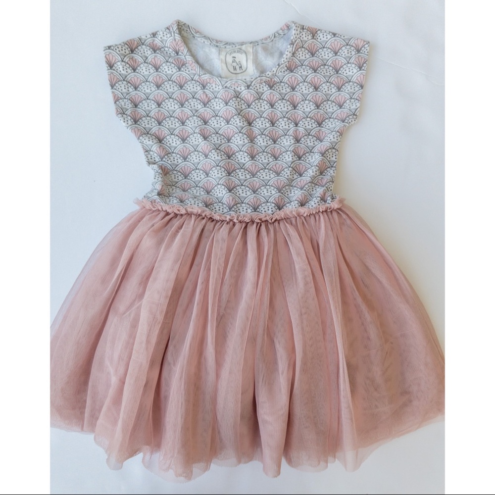 Taylor Joelle Size 4 Light Pink Tutu Dress
